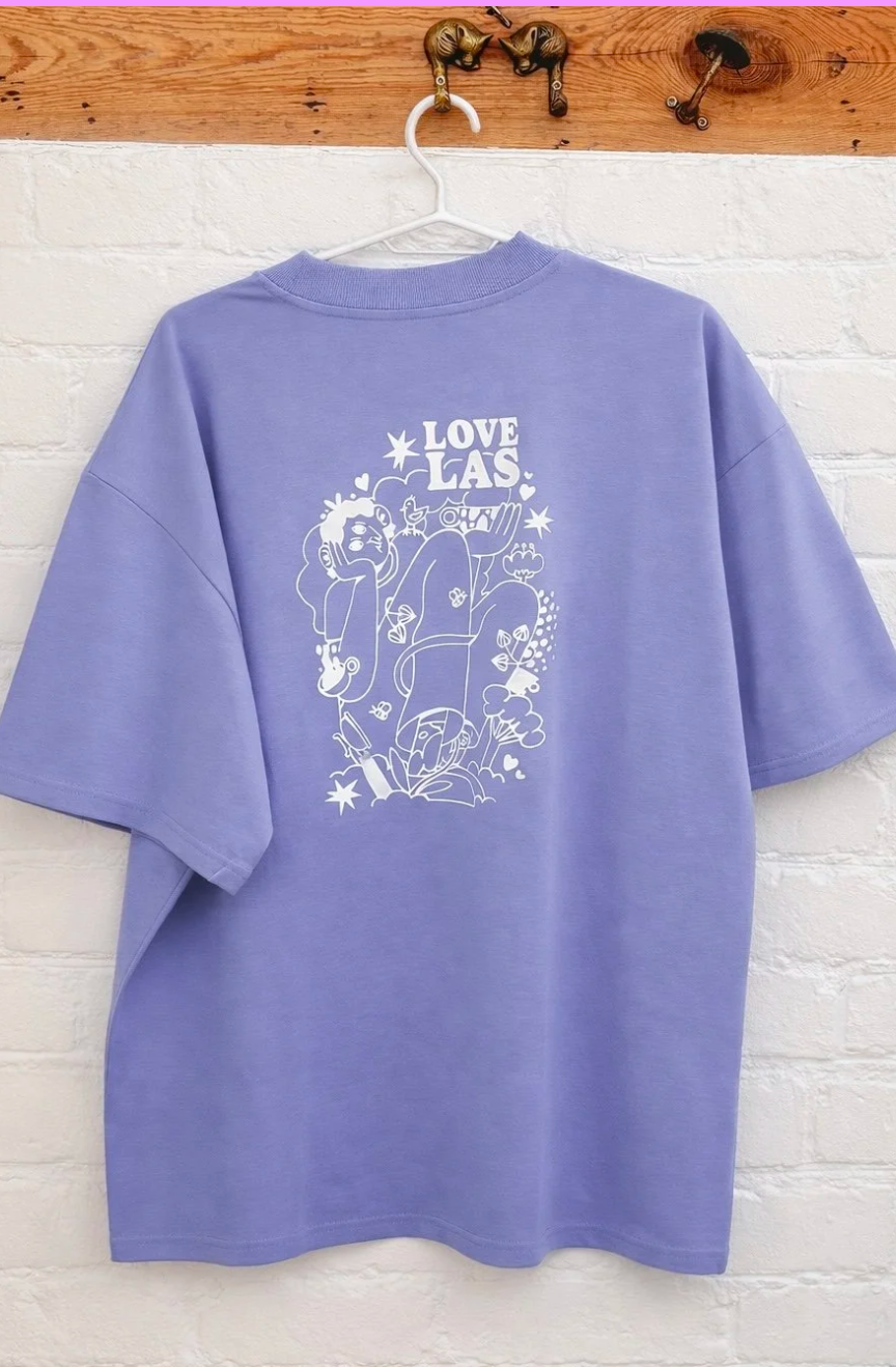 T-shirt LOVE LAS — Lowelas Collection